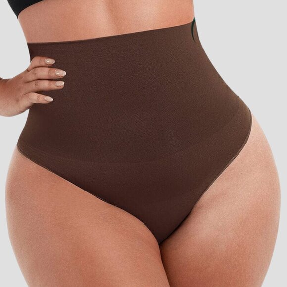 Instant Smooth Tummy-Control Seamless Thong Panty Shaper - Picture 1 of 4